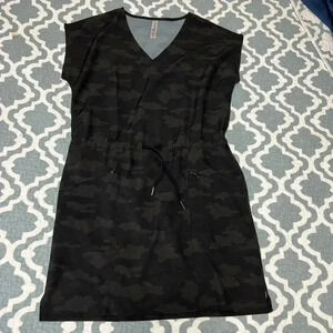 KYODAN Outdoors Camouflage Tie Waist Dress - Petite XS